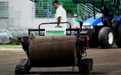 Troca do gramado do Allianz Parque - Itograss