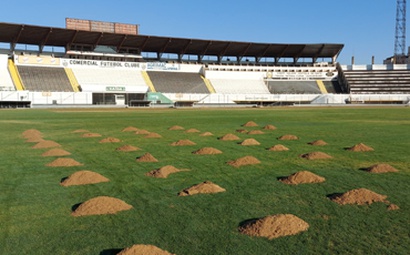 Top dressing - Melhora o nivelamento do gramado